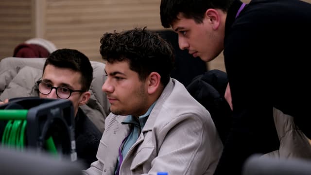 Happy Hacking Space students